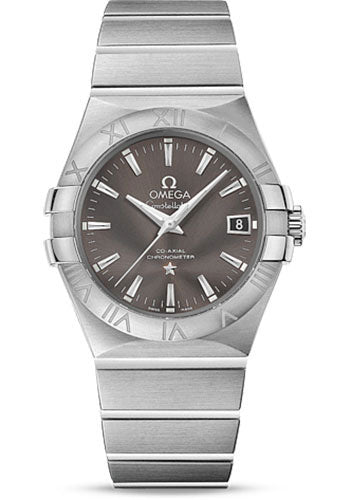 Omega Constellation Co-Axial Watch - 35 mm Steel Case - Grey Dial - 123.10.35.20.06.001