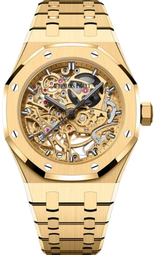 Audemars Piguet Royal Oak 37 Double Balance Wheel Openworked Yellow Gold -  15467BA.OO.1256BA.01 - 2026