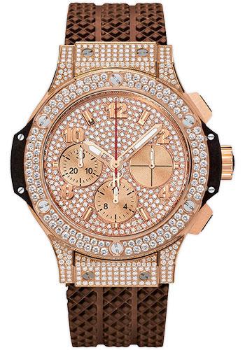 Hublot Big Bang Cappuccino Pave Watch-341.PC.9010.RC.1704