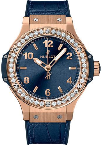 Hublot Big Bang Gold Blue Diamonds Watch-361.PX.7180.LR.1204