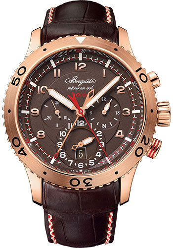 Breguet Type XXII Transatlantique Fly-Back Chronograph in Steel Watch - 3880BR/Z2/9XV