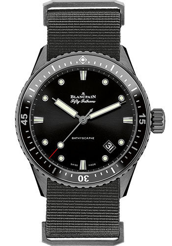 Blancpain Fifty Fathoms Bathyscaphe Watch - 5000-0130-NAB A