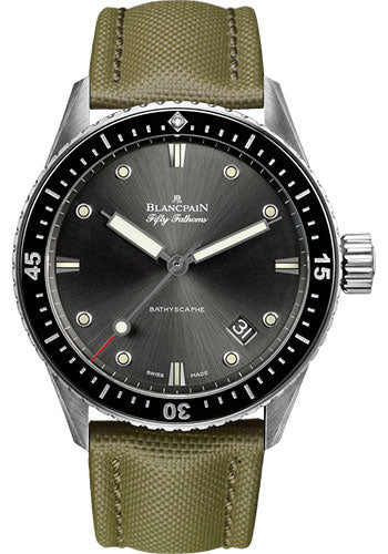 Blancpain Fifty Fathoms Bathyscaphe Watch - 5000-1110-K52A