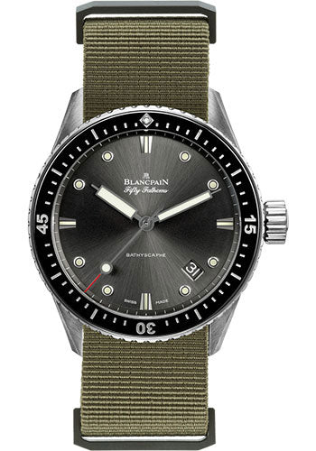 Blancpain Fifty Fathoms Bathyscaphe Watch - 5000-1110-NAKA