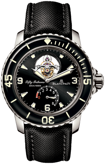 Blancpain Fifty Fathoms Tourbillon 8 Jours White Gold Men's Watch - 5025 1530 52A