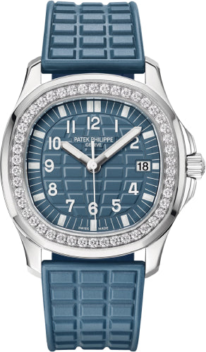 Patek Philippe Aquanaut Ladies Stainless Steel Blue Dial 35.6 - 5067A-025