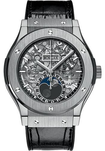 Hublot Classic Fusion Aerofusion Moonphase Titanium Watch-517.NX.0170.LR