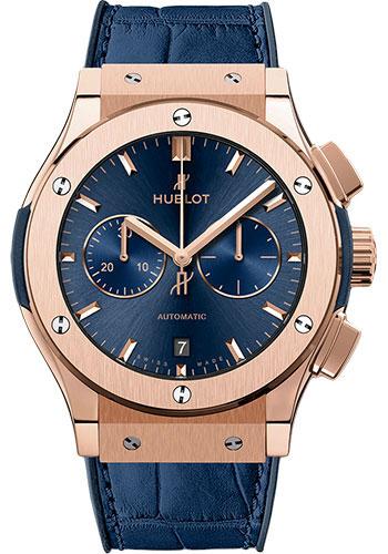 Hublot Classic Fusion Blue Chronograph King Gold Watch-541.OX.7180.LR