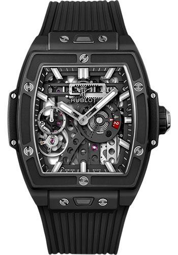 Hublot Spirit Of Big Bang MECA-10 Black Magic Watch - 45 mm - Black Skeleton Dial-614.CI.1170.RX