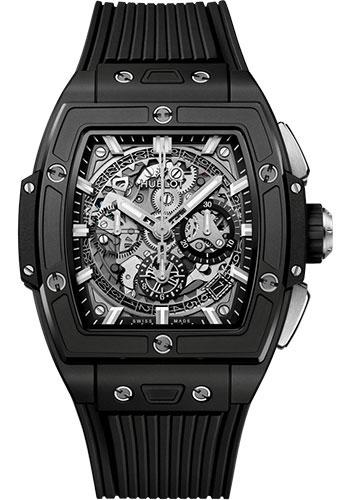 Hublot Spirit of Big Bang Black Magic Watch - 42 mm - Sapphire Dial - Black Rubber Strap-642.CI.0170.RX