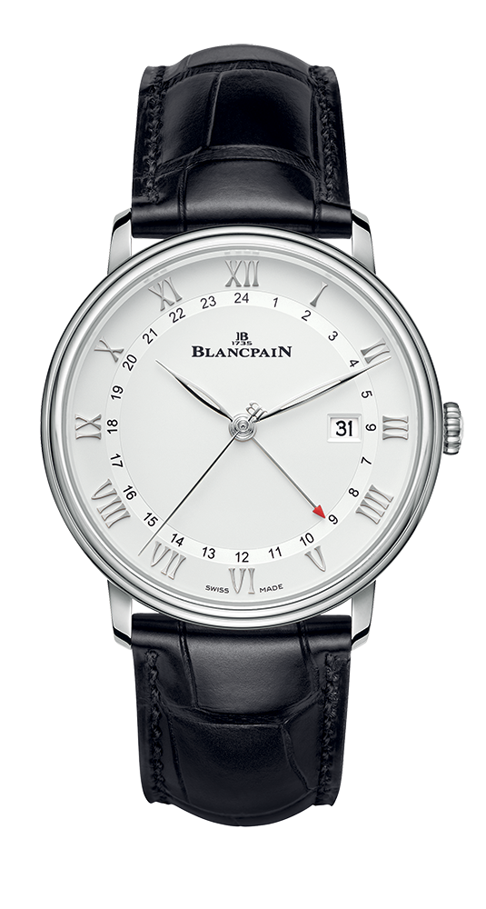 Blancpain Villeret GMT Date Men's Watch - 6662 1127 55B