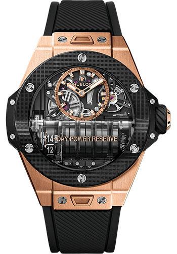 Hublot Big Bang MP-11 Power Reserve 14 Days King Gold 3D Carbon Watch - 45 mm - Sapphire Crystal Dial Limited Edition of 46-911.OQ.0118.RX