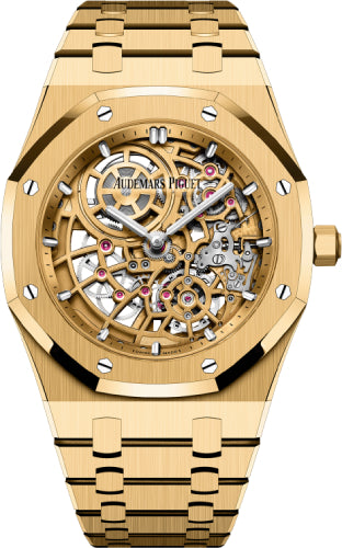 Audemars Piguet Royal Oak Jumbo Extra-Thin 39mm Openworked Yellow Gold | 16204BA.OO.1240BA.01