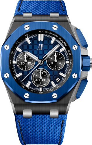 Audemars Piguet Royal Oak Offshore 43mm Chronograph Ceramic Blue | 26420CE.OO.A043VE.01