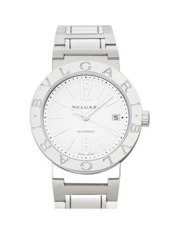 Bvlgari Automatic White Dial Stainless Steel Men's Watch