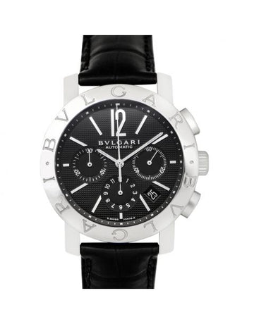 Bvlgari Chronograph Automatic Black Dial Men's Watch