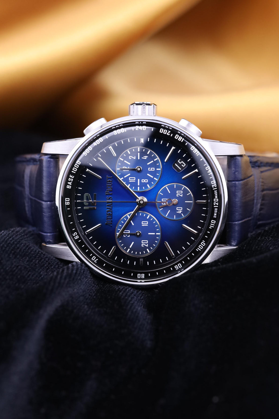 Audemars Piguet Code 11.59 Chronograph 41mm White Gold Blue Smoked Dial | 26393BC.OO.A321CR.01 | 2022