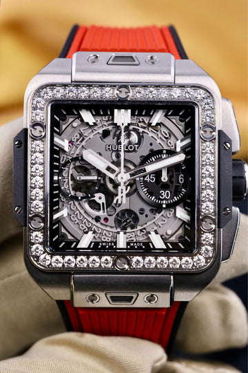 Hublot Square Bang Unico Titanium Diamonds 42MM - 821.NX.0170.RX.1204 - 2021