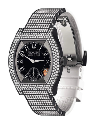 F.P.Journe élégante 40 Titalyt 12 Rows of Diamonds with Set Bracelet - 1210