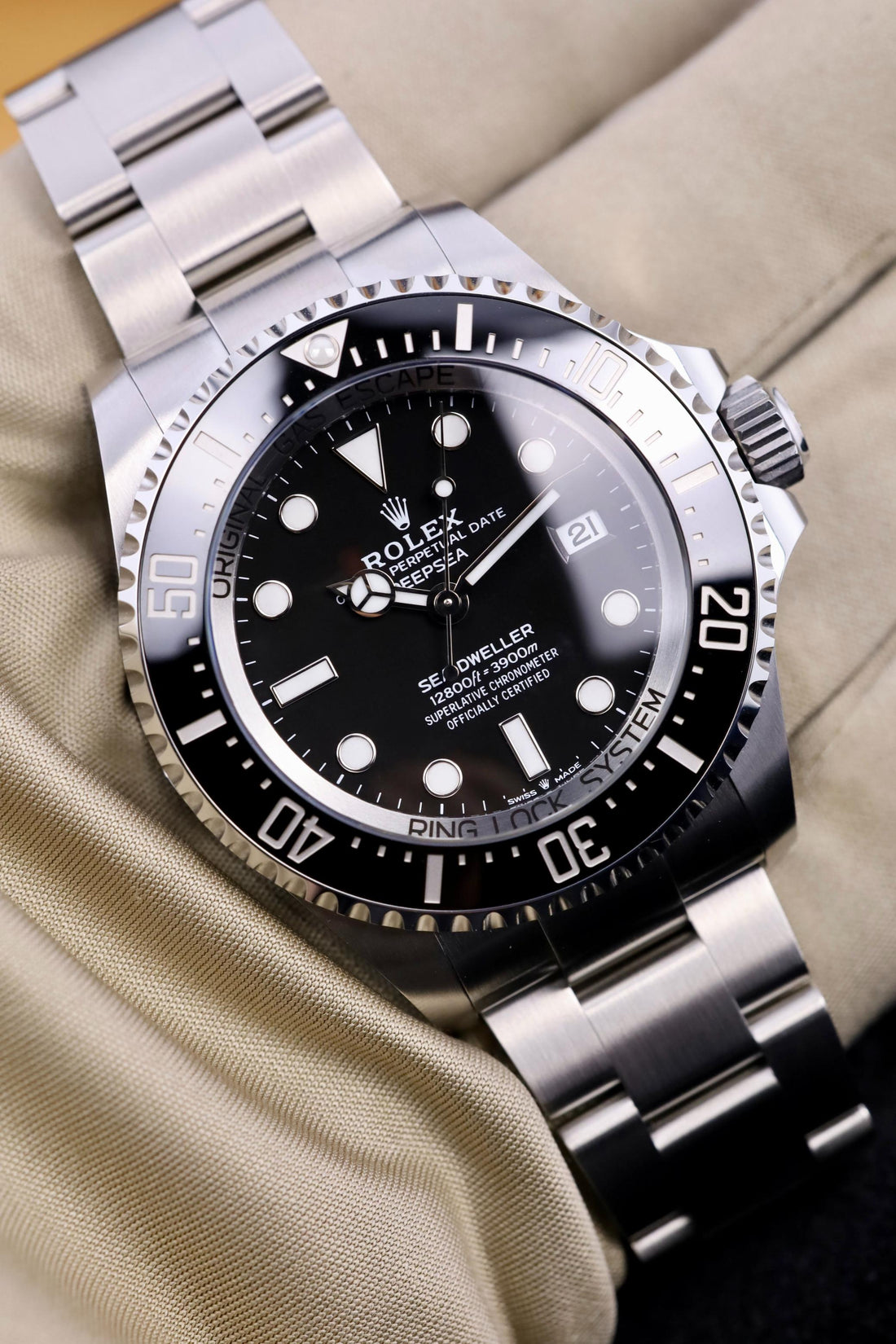 Rolex Deepsea 44 mm Steel Black Dial Automatic Watch - 136660 - 2024