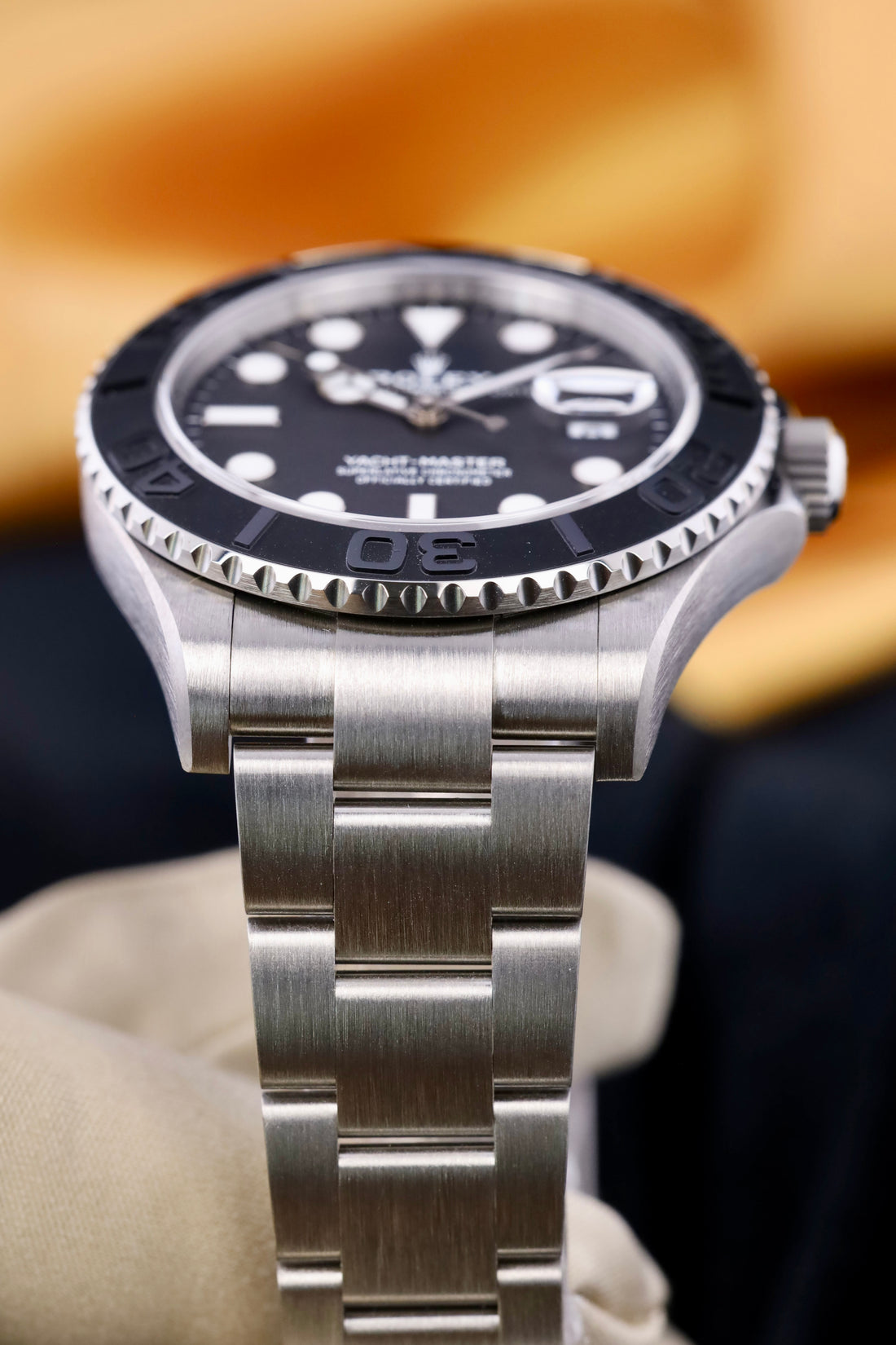Rolex Yacht Master 42 Intense Black Dial Titanium Mens Watch 226627 - 2024