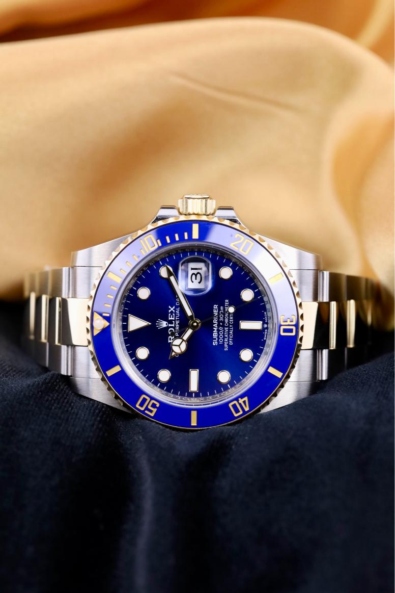 Rolex Submariner Bluesy Two Tone Yellow Gold/Steel 41mm - 126613LB - 2025