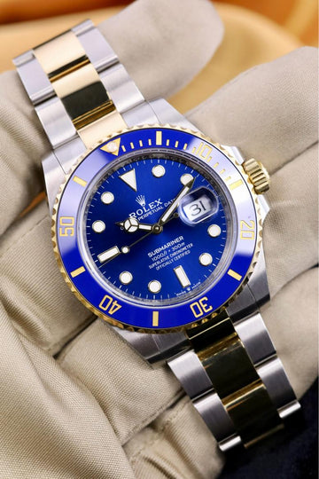 Rolex Submariner Bluesy Two Tone Yellow Gold/Steel 41mm - 126613LB - 2021