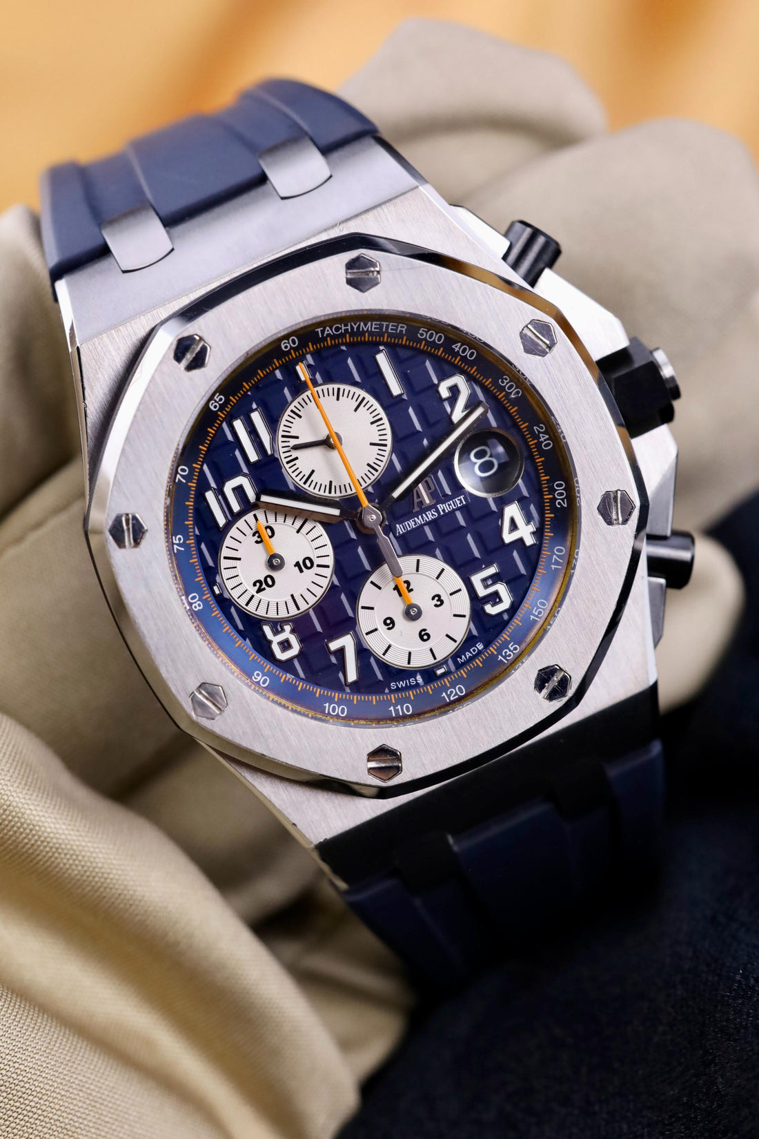 Audemars Piguet Offshore Chronograph 42mm Steel Navy Blue - 26470ST.OO.A027CA.01 - 2016