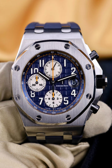 Audemars Piguet Offshore Chronograph 42mm Steel Navy Blue - 26470ST.OO.A027CA.01 - 2016