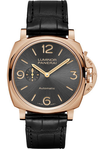 Panerai Luminor Due 3 Days Automatic Oro Rosso Watch - PAM00675