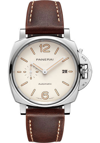 Panerai Luminor Due - 42mm - Polished Steel - White Dial - PAM01046