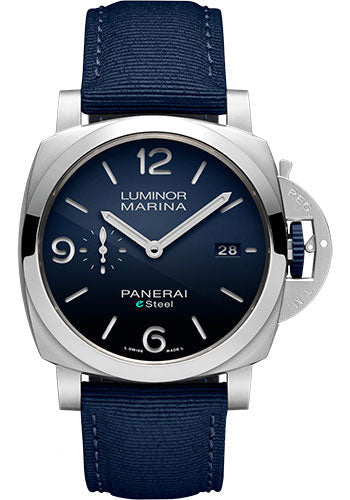 Panerai Luminor Marina eSteel™ Blu Profondo - 44mm Brushed Esteel Case - Polished Blue Gradient Esteel™ Dial - PAM01157