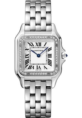 Cartier Panthere de Cartier Watch - 27 mm Steel Case - Diamond Bezel - W4PN0008