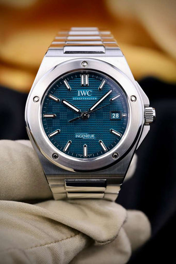 IWC AIngenieur Automatic 40 Stainless Steel - Aqua Blue Dial - IW3289-03 - 2025