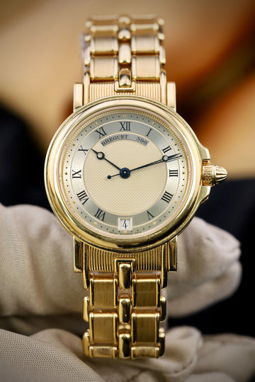 Breguet Marine Automatic 18K Yellow Gold Watch - 4400BA/12/174