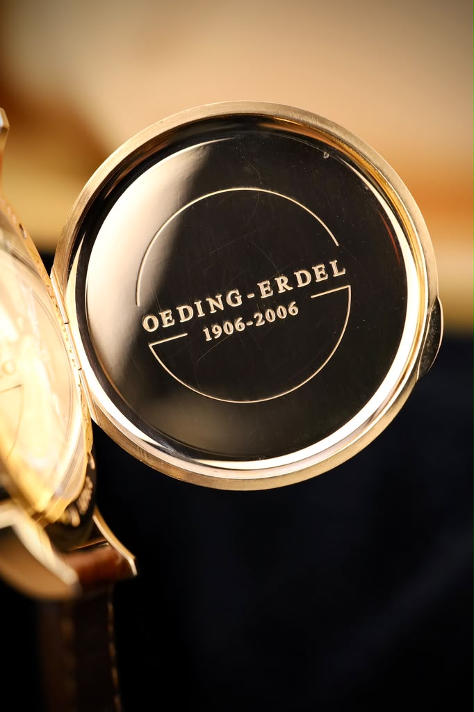A. Lange & Sohne 1815 "Cuvette" Limited Edition Oeding-Erdel Rose Gold of 38 pieces - 323.047