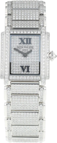 Patek PhilippeTwenty~4 Ladies White Gold Diamond Pave | 4909/50G-001