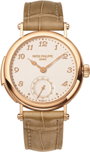 Patek Philippe Grand Complications Ladies 33.7mm Cream Arabic Rose Gold Manual | 7000R-001