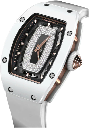 Richard Mille Rose Gold / White Ceramic Openworked Diamond Dial | RM07-01 (5)