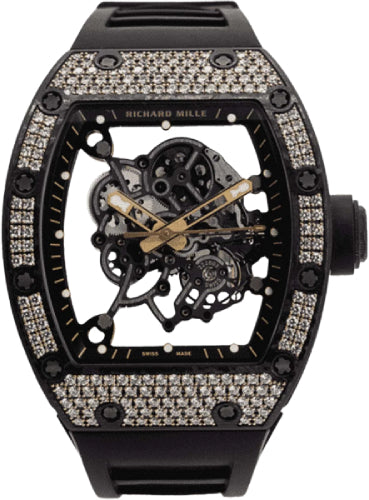 Richard Mille Bubba Watson Carbon TPT Rose Gold Diamond | RM055 (1)