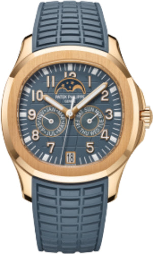 Patek Philippe Aquanaut Luce Annual Calendar Rose Gold Blue-Gray | 5261R-001