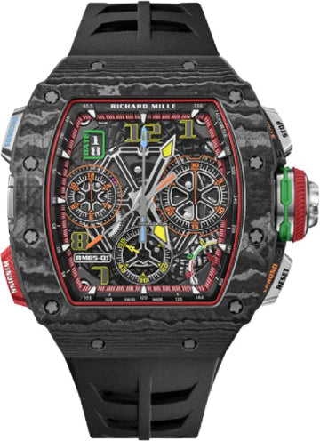 Richard Mille Automatic Winding Split Chronograph Open-Work Dial | RM65-01 (4)