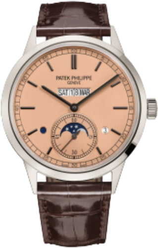 Patek Philippe Grand Complications In-Line Perpetual Calendar Platinum Salmon Dial | 5236P-010