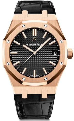 Audemars Piguet Royal Oak Rose Gold 41mm Black Dial | 15500OR.OO.1220OR.01 - 2019