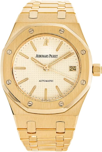 Audemars Piguet Royal Oak 14790 Date Yellow Gold / White - 14790BA.OO.0789BA.02 - 1992