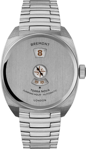 Bremont Terra Nova Jumping Hour Watch - TN38-JH-SS-CC-B - 2025