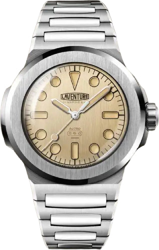 Laventure Marine II - Solid 18K Gold Dial, Stainless Steel, 40.5 mm, Self Winding - 2021
