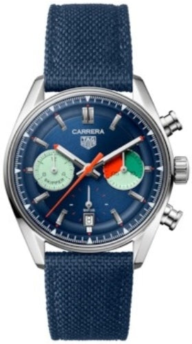 TAG Heuer Carrera Skipper Glass Box Stainless Steel / Blue - CBS2213.FN6002- 2023