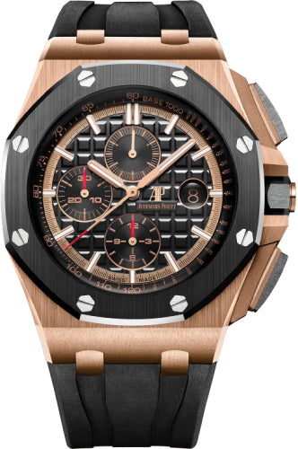 Audemars Piguet Royal Oak Offshore Chronograph 44mm Rose Gold Ceramic Black | 26401RO.OO.A002CA.02