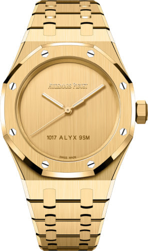 Audemars Piguet Royal Oak ALYX 9SM "Matthew Williams" 1017 Yellow Gold | 15550BA.OO.1356BA.02